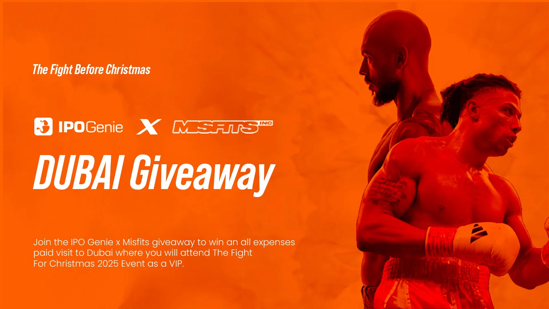 IPO Genie x Misfits Boxing VIP Contest: How to Enter